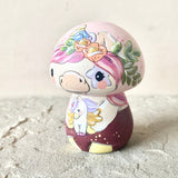 3.75” Blush Bonnet Unicorn