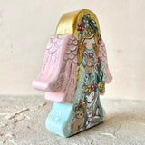 *Original* 5” Guardian Angel: Blue Bears + Wolves + Fawns