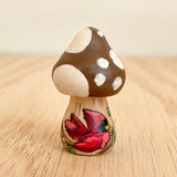 1.25” Tiny Mushroom: Cardinal #2