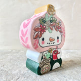 4.5” Super SnowFriend: Pink Bonnet with Cocoa