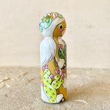 3.5” Horse with Cactus + Bird: Palomino