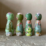 3.25” Cactus with Wild Pony: Paint Gray