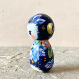 *Original* 4.5”l Night Bunny with Owl Rider