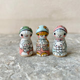 1.2” Tiny Cat Mama: White