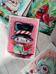 5x7” *Original* Frosty the Snowman