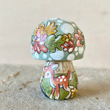 2.75” Forest Mushroom: Blue with Bears