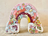 *Original* 5.25” Rainbow: Unicorns and Dragons