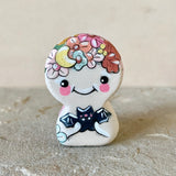 2.25” Lil’ Spooky Ghost Kid: Bat