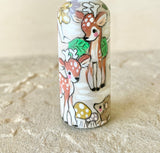 3.5” Birch Tree with Fawns