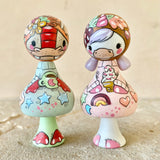 *Original* 2.75” Magnetic Clicques Doll: Unicorn