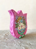 4.25" GEM Flower Mama (Pink)