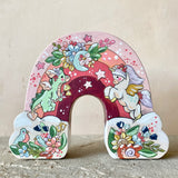 *Original* 5.25” Rainbow: Unicorns and Dragons