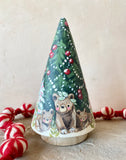 *Original* 8” Woodland Holiday Tree