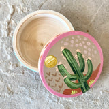 3.5” Trinket Box: Saguaro Cactua