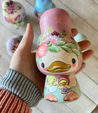 5.5” *JUMBO* Dusty Rose Bonnet Duck