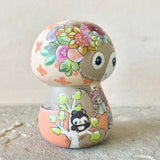 3.5” Tangerine Bonnet Bear with 3 Cubs