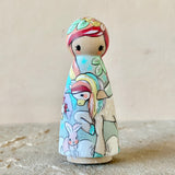 3.5” Guardian with Rainbow Unicorn