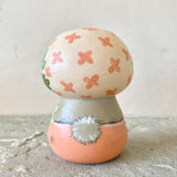 3.5” Tangerine Bonnet Bear with 3 Cubs