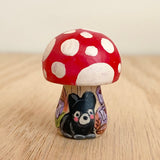 1.25” Tiny Mushroom: Black Bear