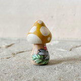 *Original* 1.25” Tiny Mushroom: Chickadee