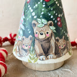 *Original* 8” Woodland Holiday Tree