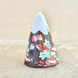 *Original* 2” Cone: Snowcapped Dinosaur Mountain: Cocoa