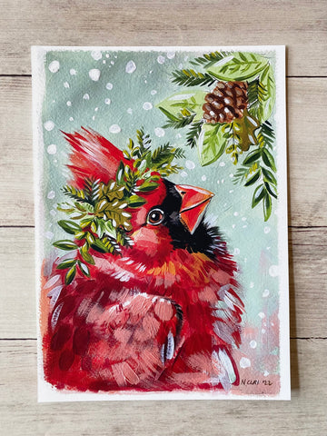 *Print* 5x7 Cardinal