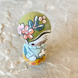 *Original* 2.75” Puppy with a Bone