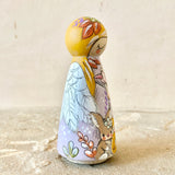 3.5” Animal Guardian: Lavender Unicorn with Bunny and Kitten