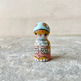 1.2” Tiny Cat Mama: Orange