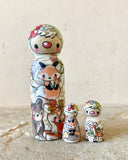 3.5” Birch Tree: Fox