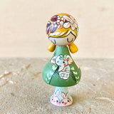 Copy of *Original* 2.75” Magnetic Clicques Doll: Girl with Elephant