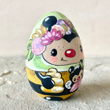 2.5” Egg Bee (Leaf Green)