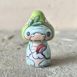 1.25” Lime Bonnet Dragon