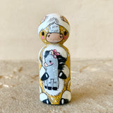 2.5” Palomino Horse with Foal