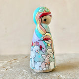 3.5” Guardian with Rainbow Unicorn