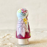 2” Animal Guardian: Burgundy Dragon