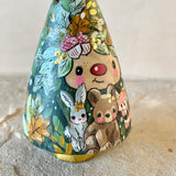 *Original* 4” Tree Ornament: Bunny, Bear, and Fox