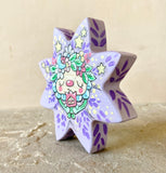 4.25" GEM Flower Mama (Lavender)