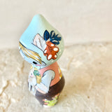 4” Horse Mama with Bonnet: Dusk