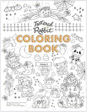 Vol.2 Digital Download 15-page Coloring Book—Spooky Friends—8.5” x 11”