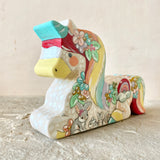 6”w Unicorn: Rainbow Mama