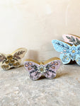 *Reproduction* 4pc Set of Butterflies 6”, 5”, 3.75”, 2.75”