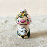 1.25” Tiny Mushroom: Owl