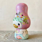 5.5” *JUMBO* Dusty Rose Bonnet Duck