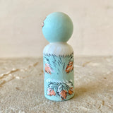 2.5” Owl with Cactus: Sky