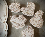 *Engraved* 9.5”h 5pc Rainbow Magic Puzzle