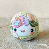 1.5” Round Bunny (Light Green Small)