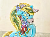 6” XOXO Unicorn with Golden Mane