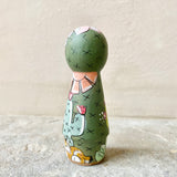 3.25” Cactus with Wild Pony: Fleabitten Gray